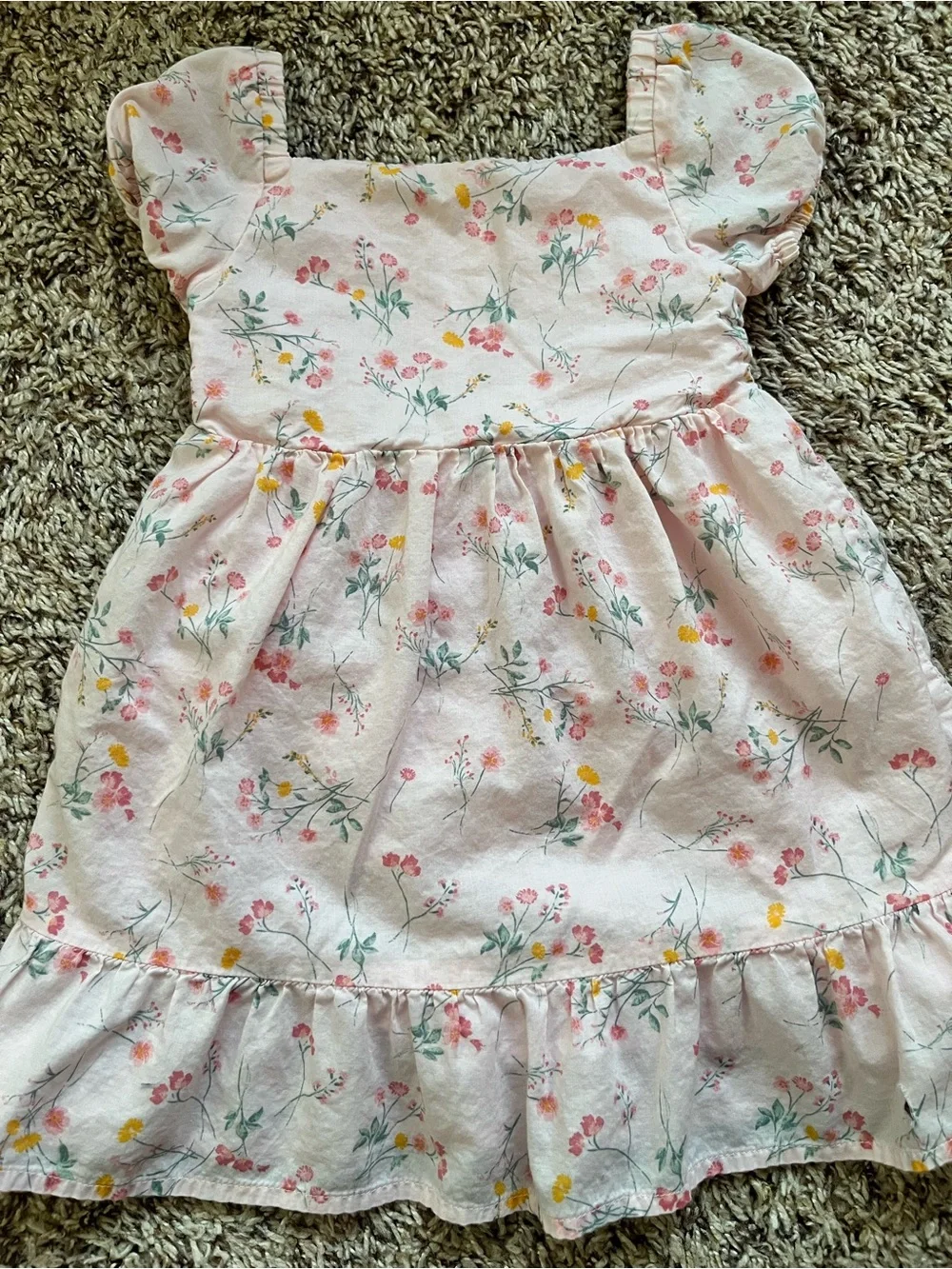 Homegrown by Gymboree Toddler Cap Sleeve Floral Dress